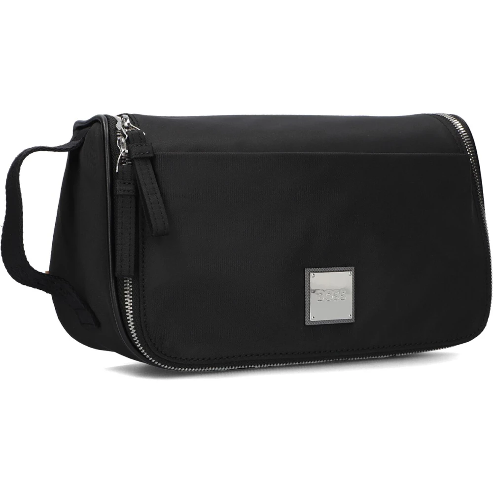 Boss Lennon Washbag Toilettas Zwart Black Heren