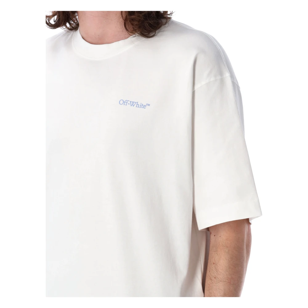 Off White Pijl Skate T-Shirt White Heren