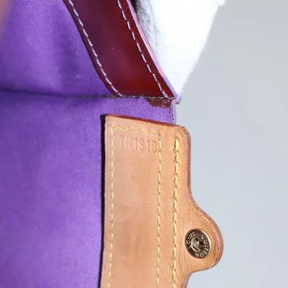 Louis Vuitton Vintage Pre-owned Leather totes Purple Dames