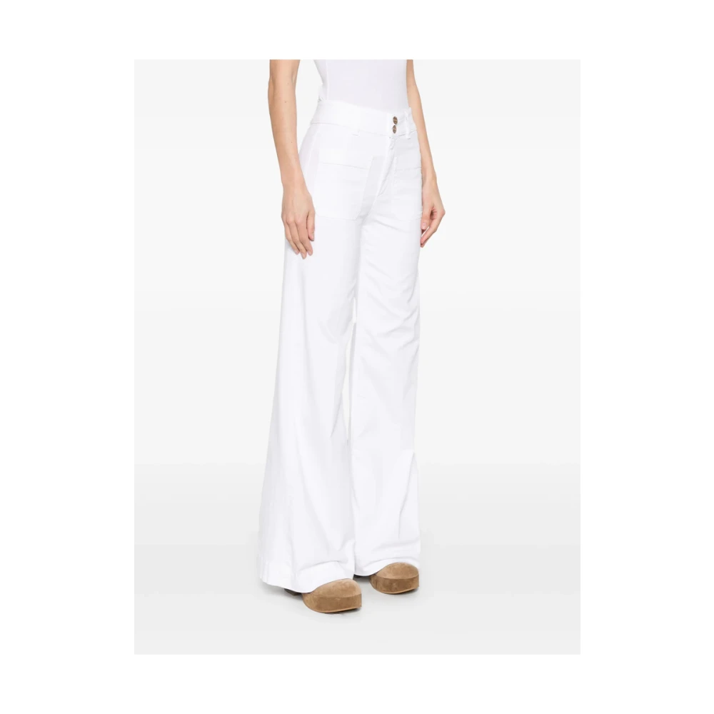 Seafarer Witte Denim Jeans met Zakken White Dames