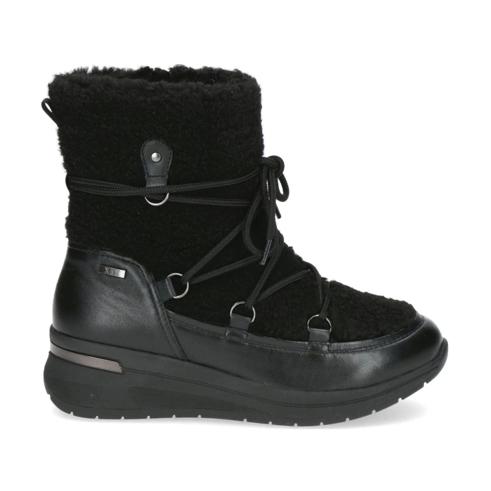 Caprice Women's Black Winter Boots, 7 Uk, Closed Booties Ankle Boots