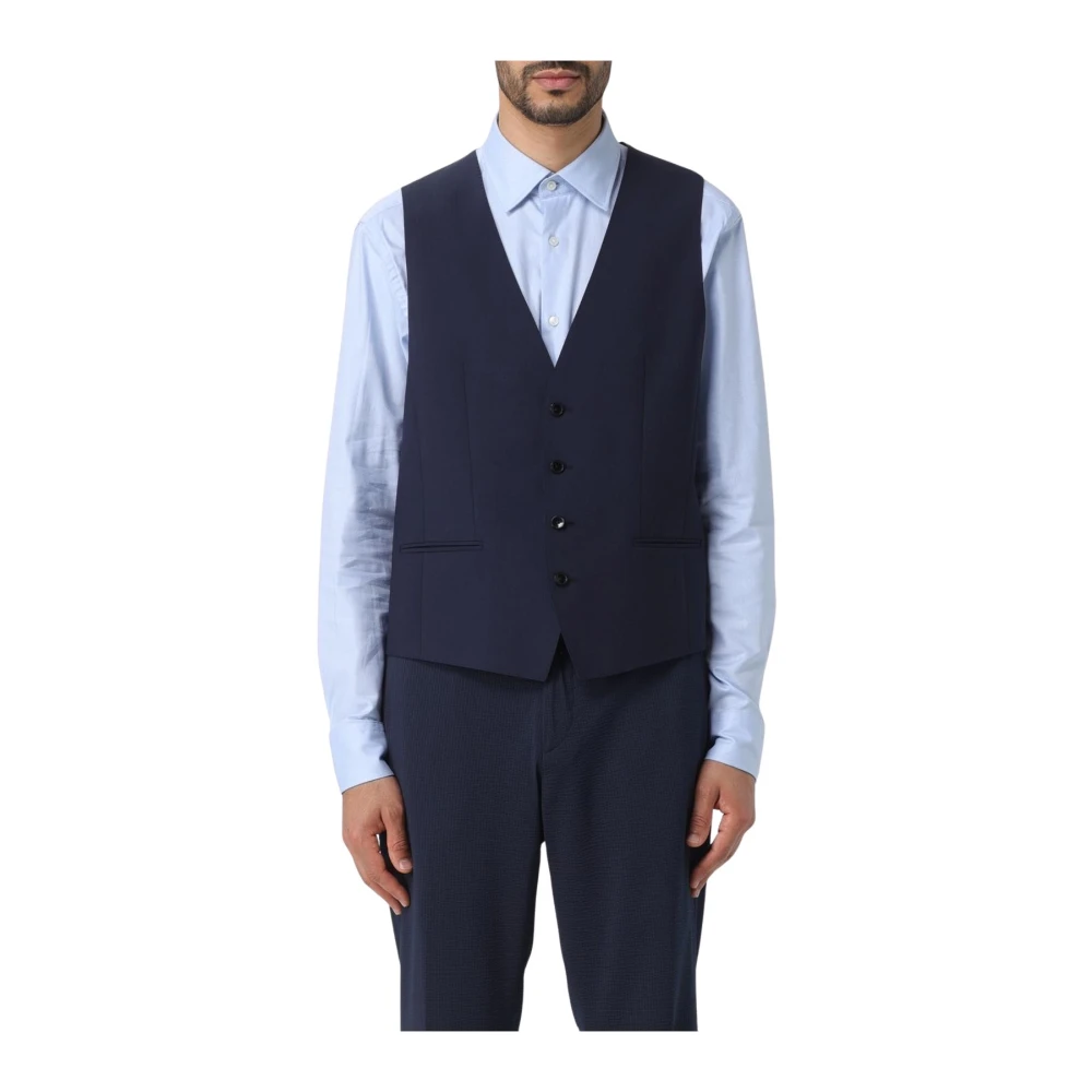 Hugo - Suits > Suit Vests - Blue - Hugo - Modalova