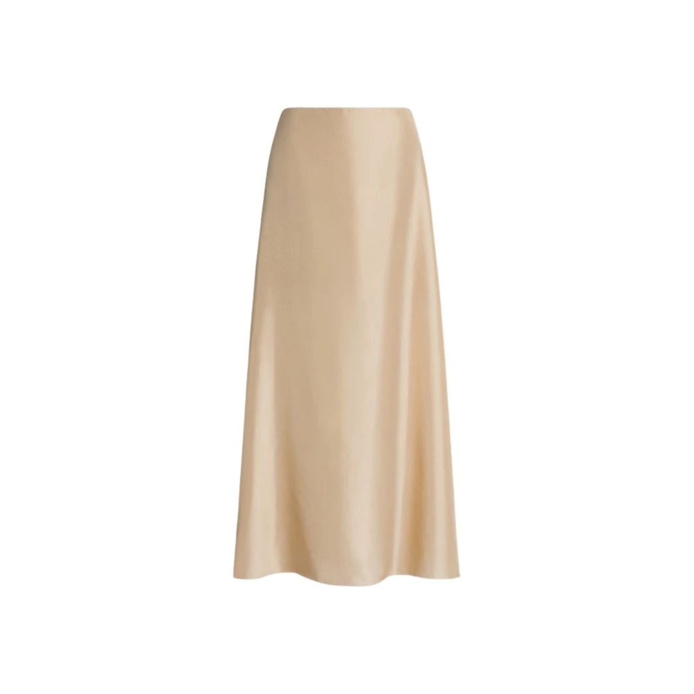 Alberta Ferretti Women's Beige Maxi Skirts, L, Maxi Skirt