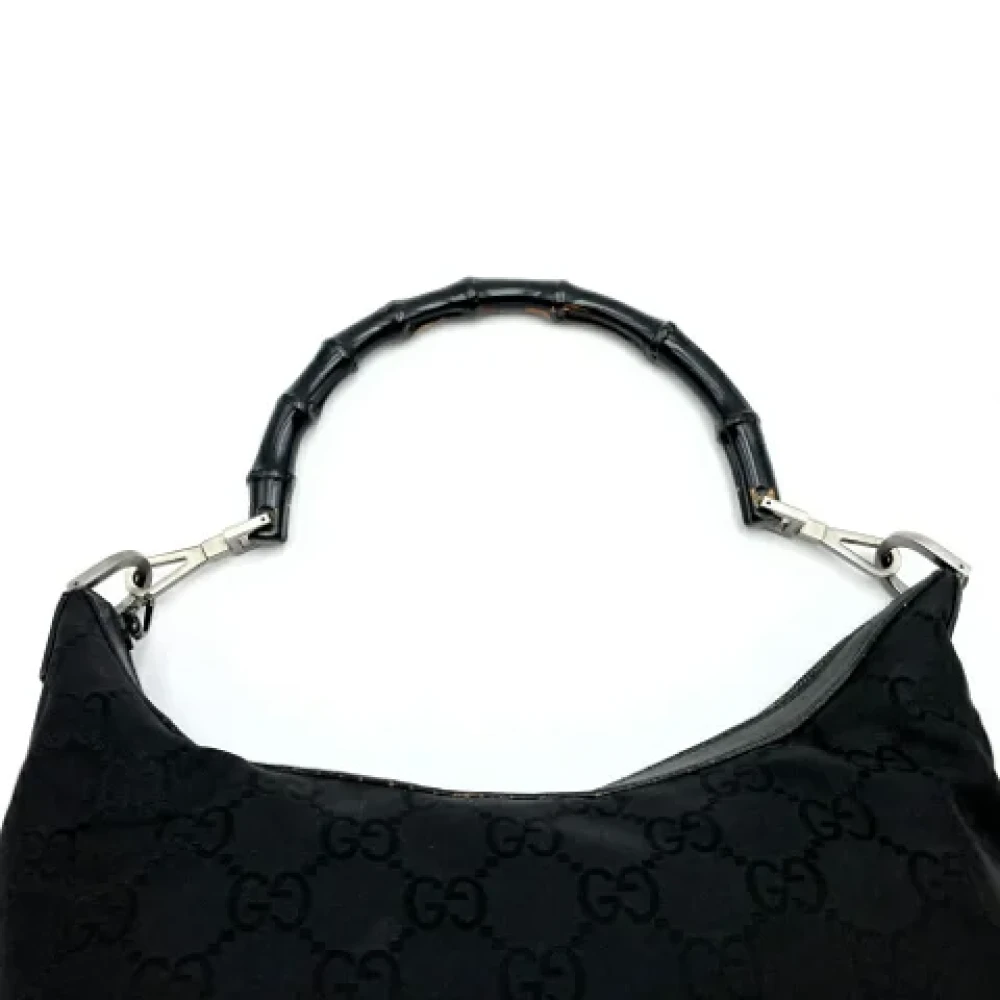 Gucci Vintage Pre-owned Nylon gucci-bags Black Dames