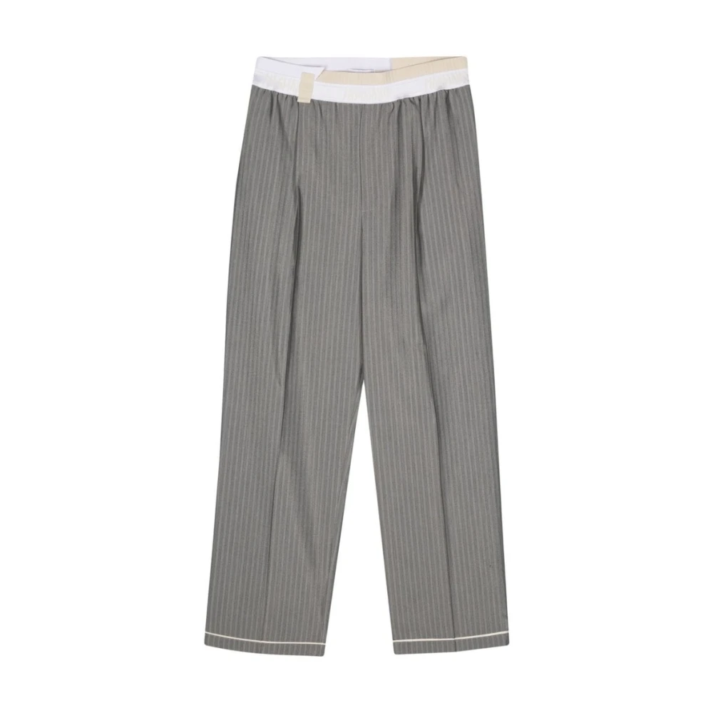 Magliano Wide Trousers Gray Heren
