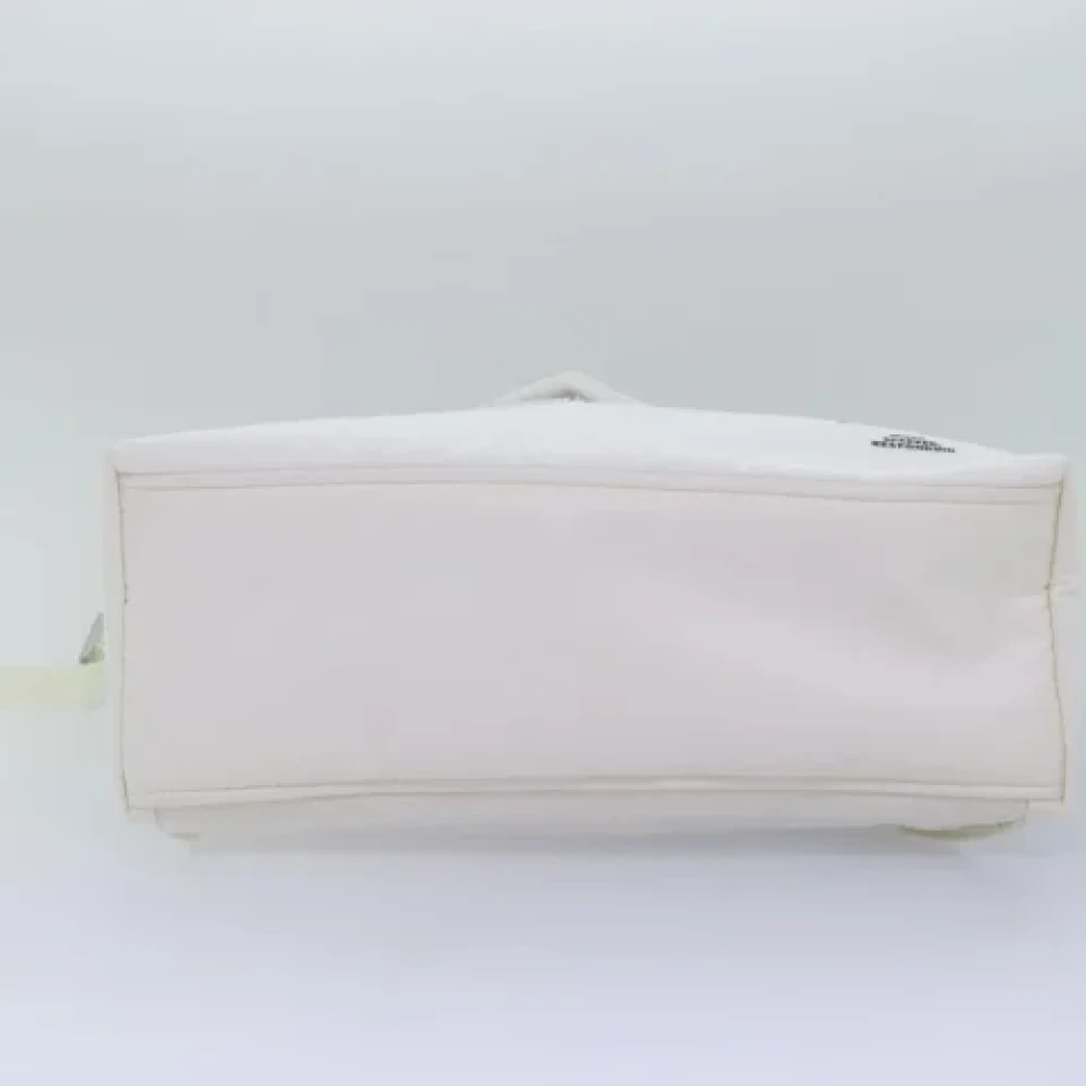 Prada Vintage Pre-owned Nylon backpacks White Dames