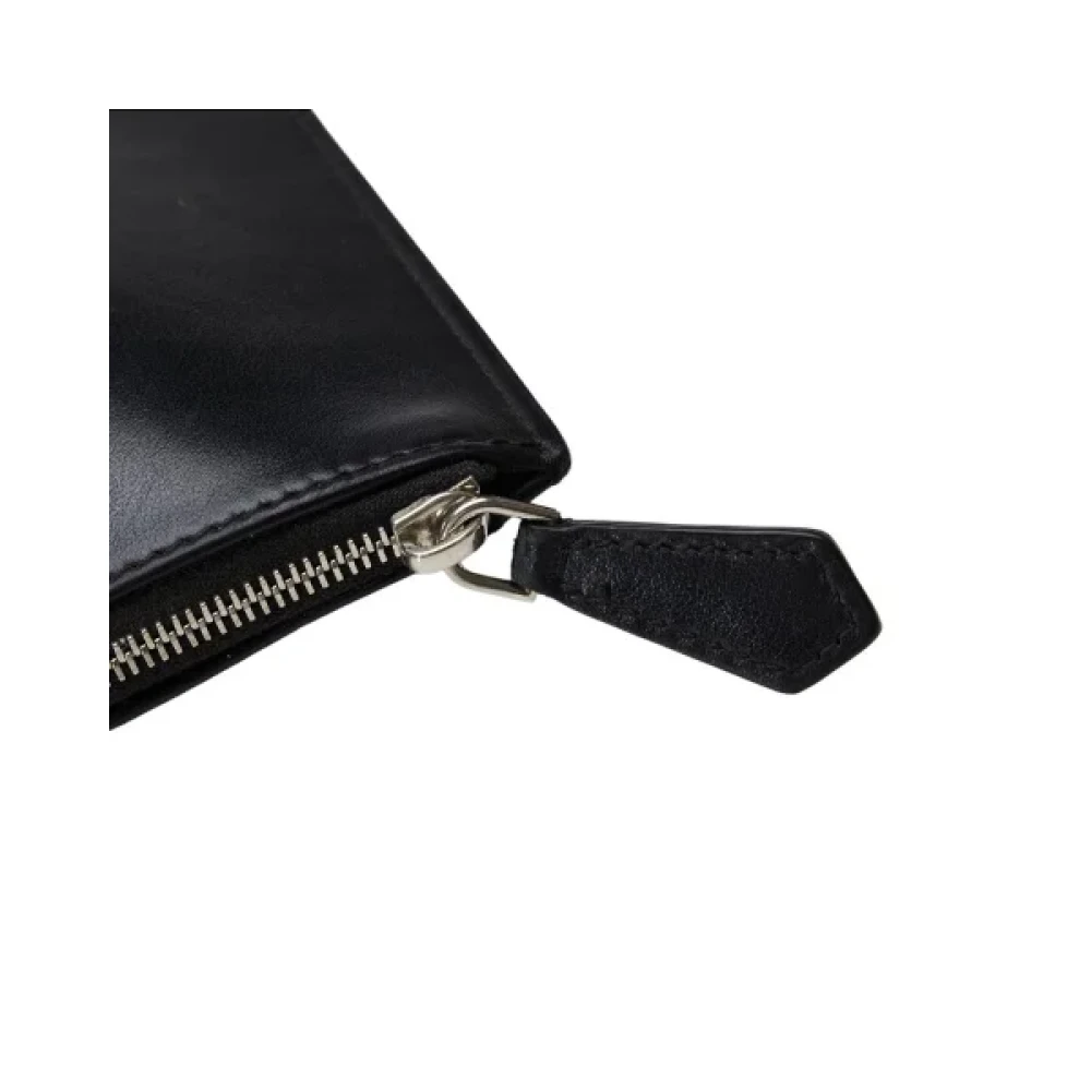 Givenchy Pre-owned Leather clutches Black Dames