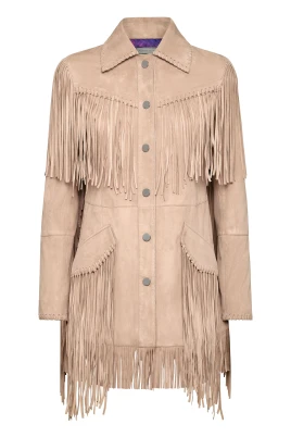 Suede Jacket Gothic Plein