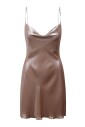 metallic-d-minty-cowl-neck-dress