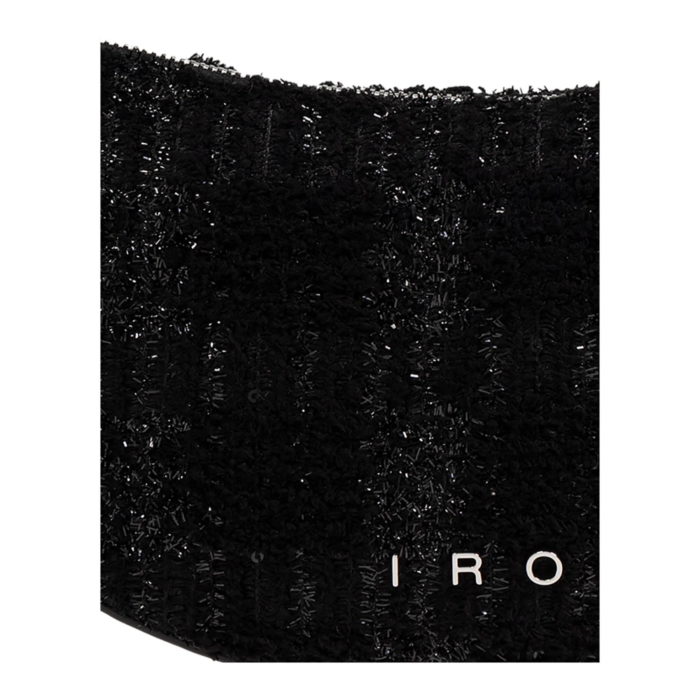 IRO Schoudertas Iri Arc Black Dames