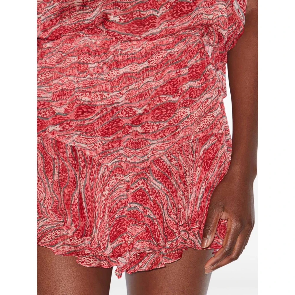 Isabel Marant Étoile Rode shorts voor moderne vrouwen Red Dames
