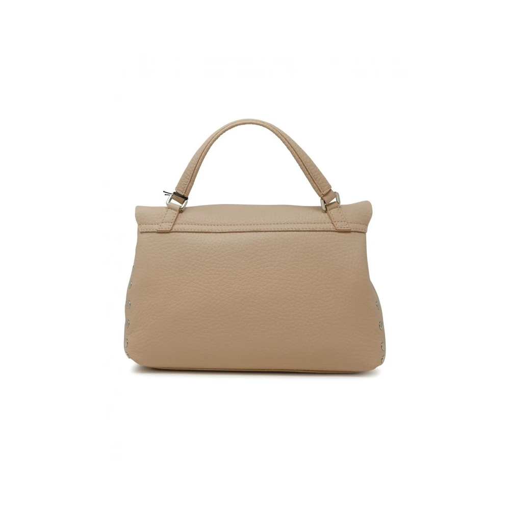 Zanellato Roze Leren Handtas Fw24 Beige Dames