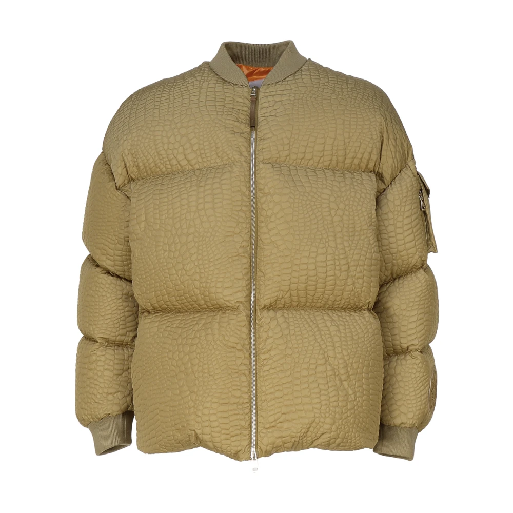 Moncler Uomo Verde - Centaurus Down Bomber Jacket - Jackets - L