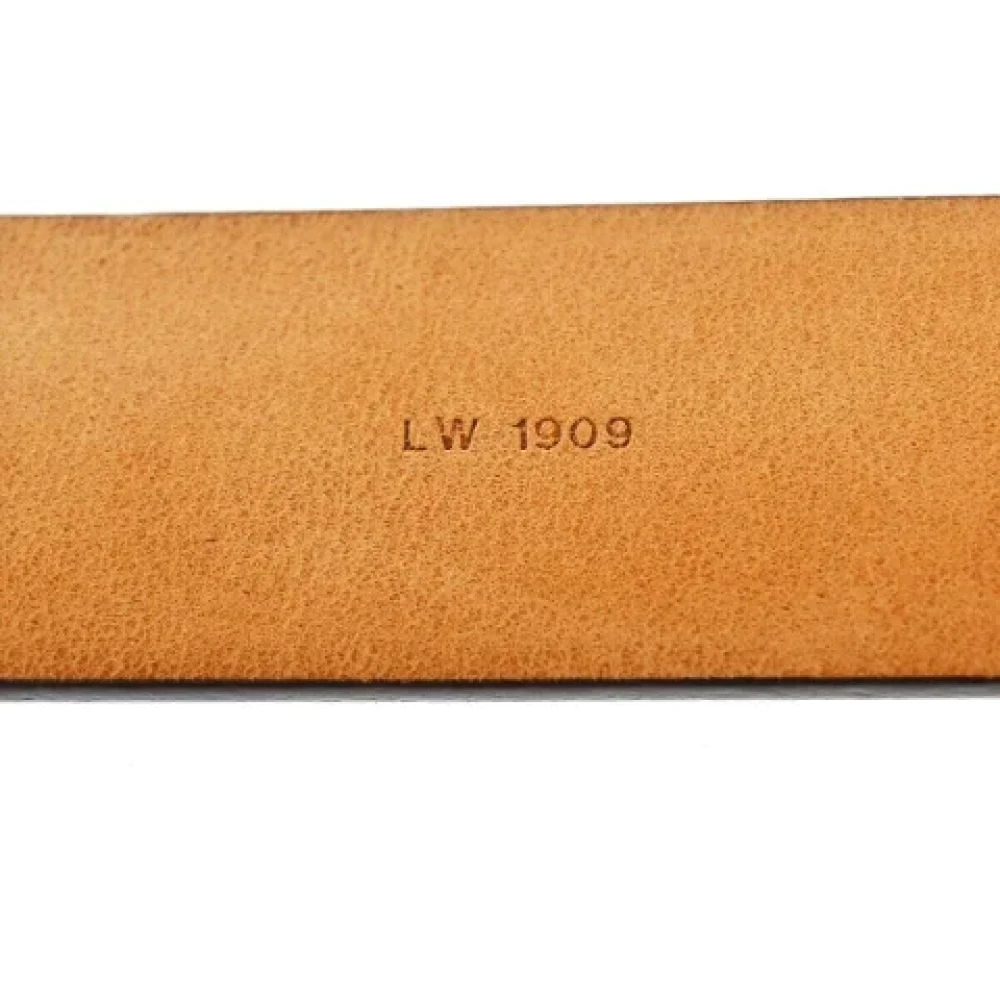 Louis Vuitton Vintage Pre-owned Canvas belts Brown Dames