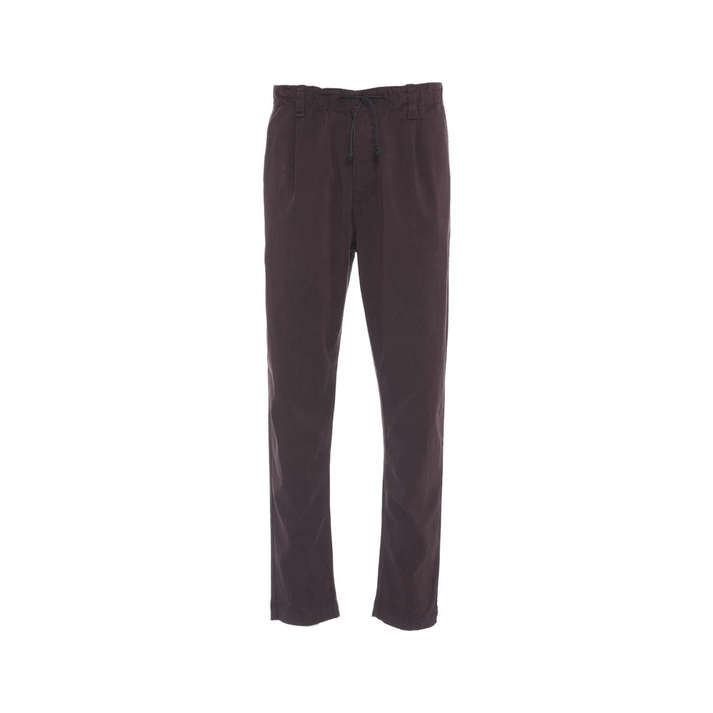 Transit Rode Chino Broek voor Mannen Brown Heren