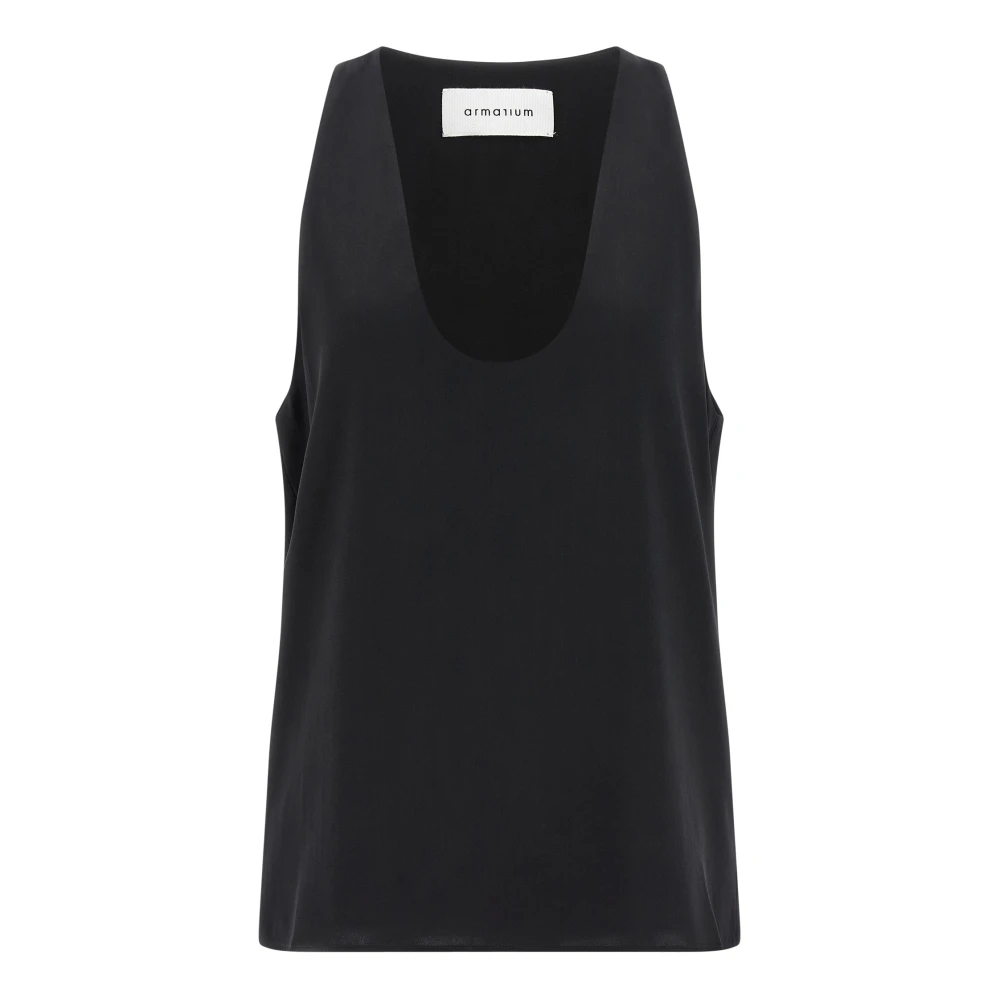 Armarium Black Bianca Top - Female - Sleeveless Tops - 2XS - Tops