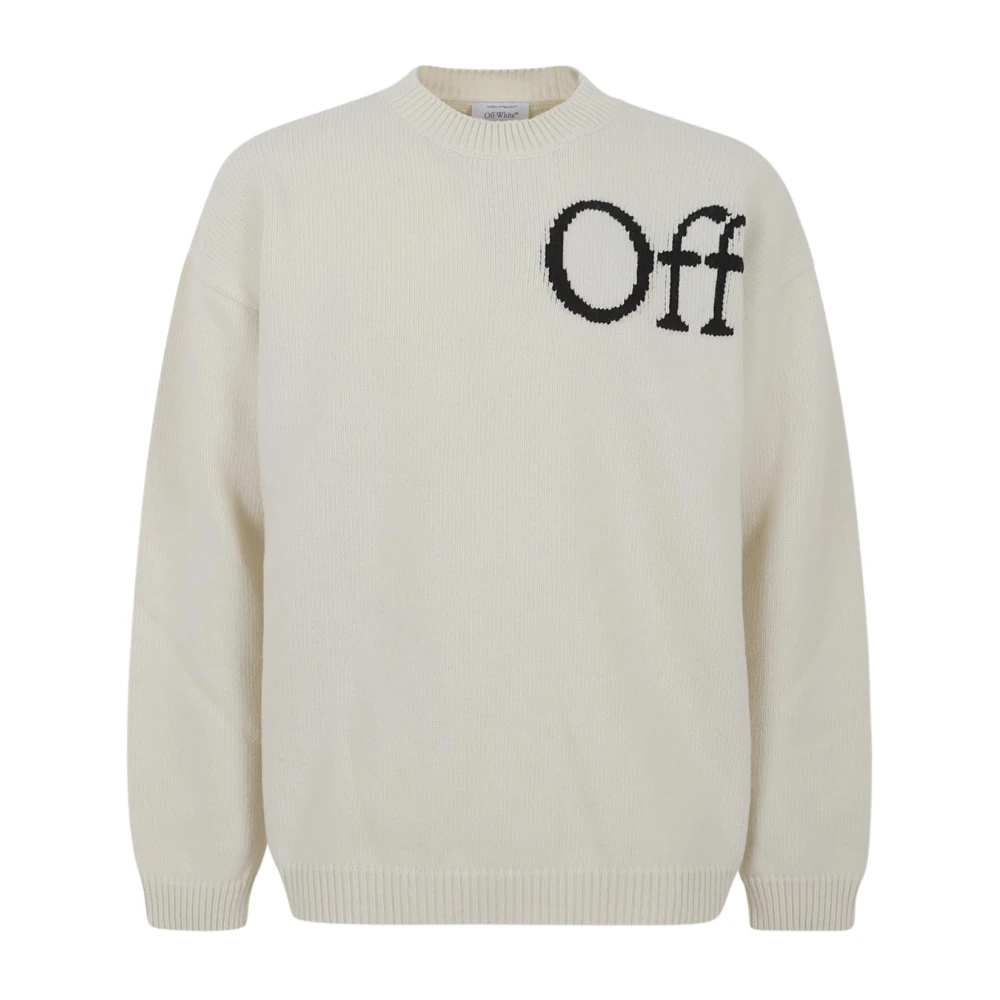 Off White Bookish Shared Knit Crewneck