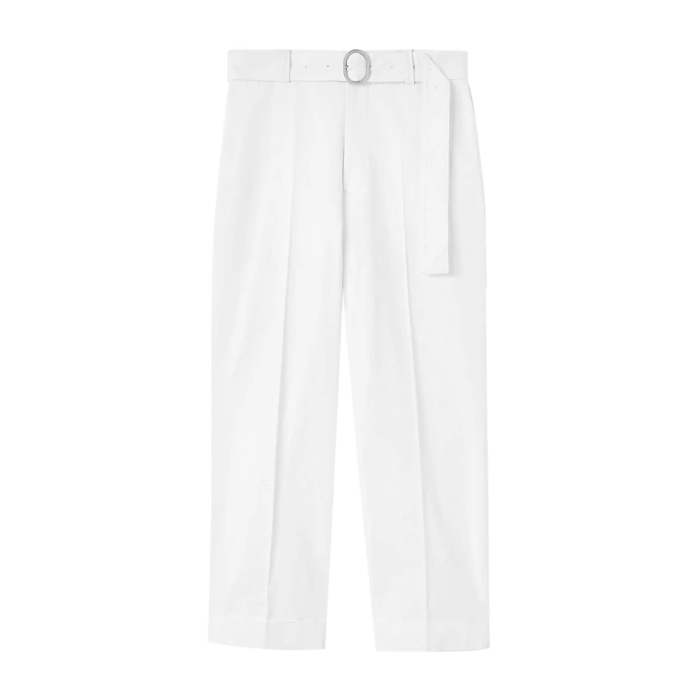 Jil Sander Slim Fit Broek White Heren