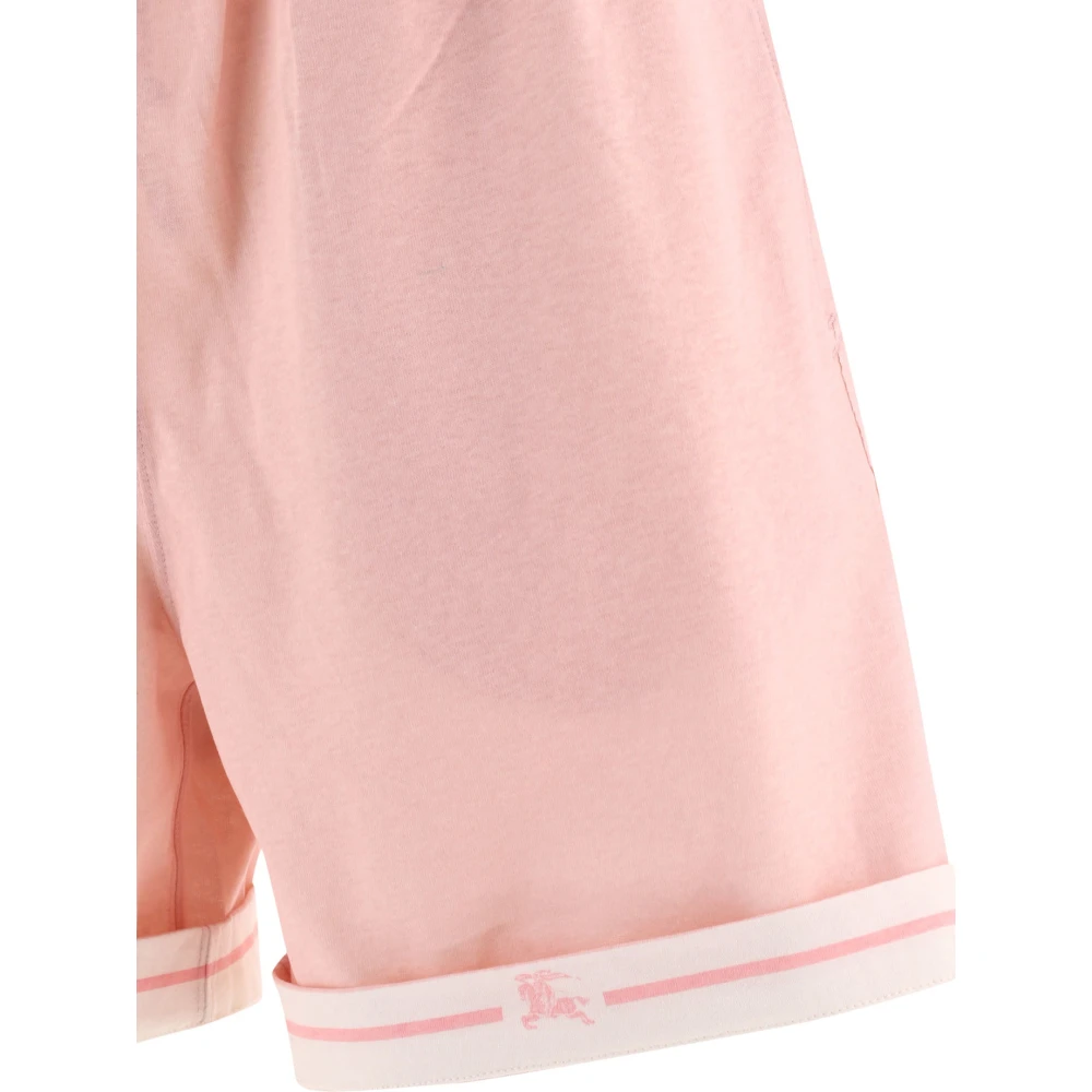 Burberry Katoenen shorts voor heren Pink Dames
