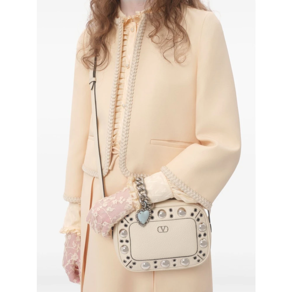 Valentino Garavani Jachtjas met elleboogpatches Beige Dames