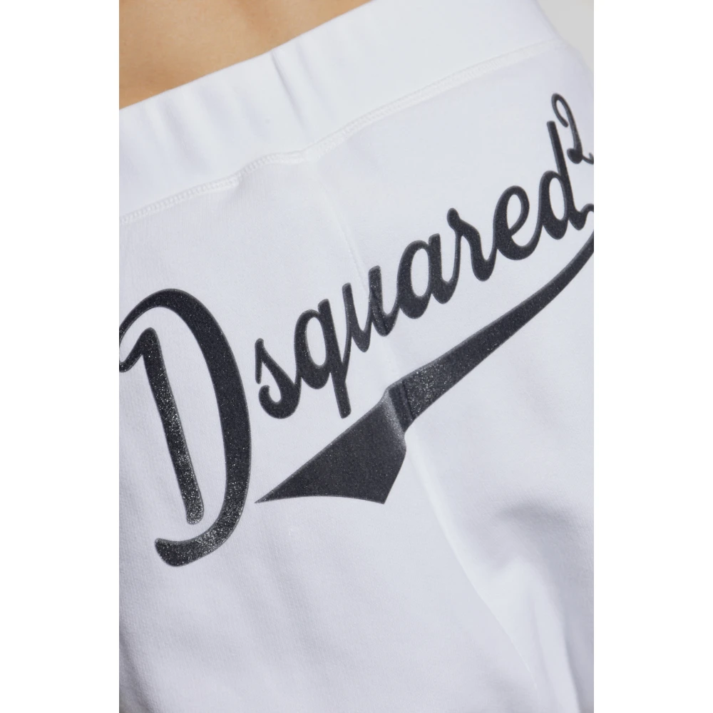 Dsquared2 Katoenen sweatpants White Heren