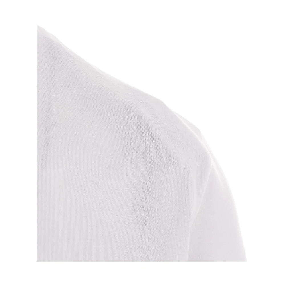 Eleventy Jersey Katoen T-shirt en Polo White Heren