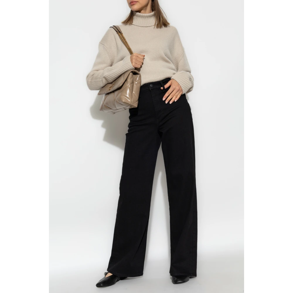 Rag & Bone Wijde jeans Black Dames