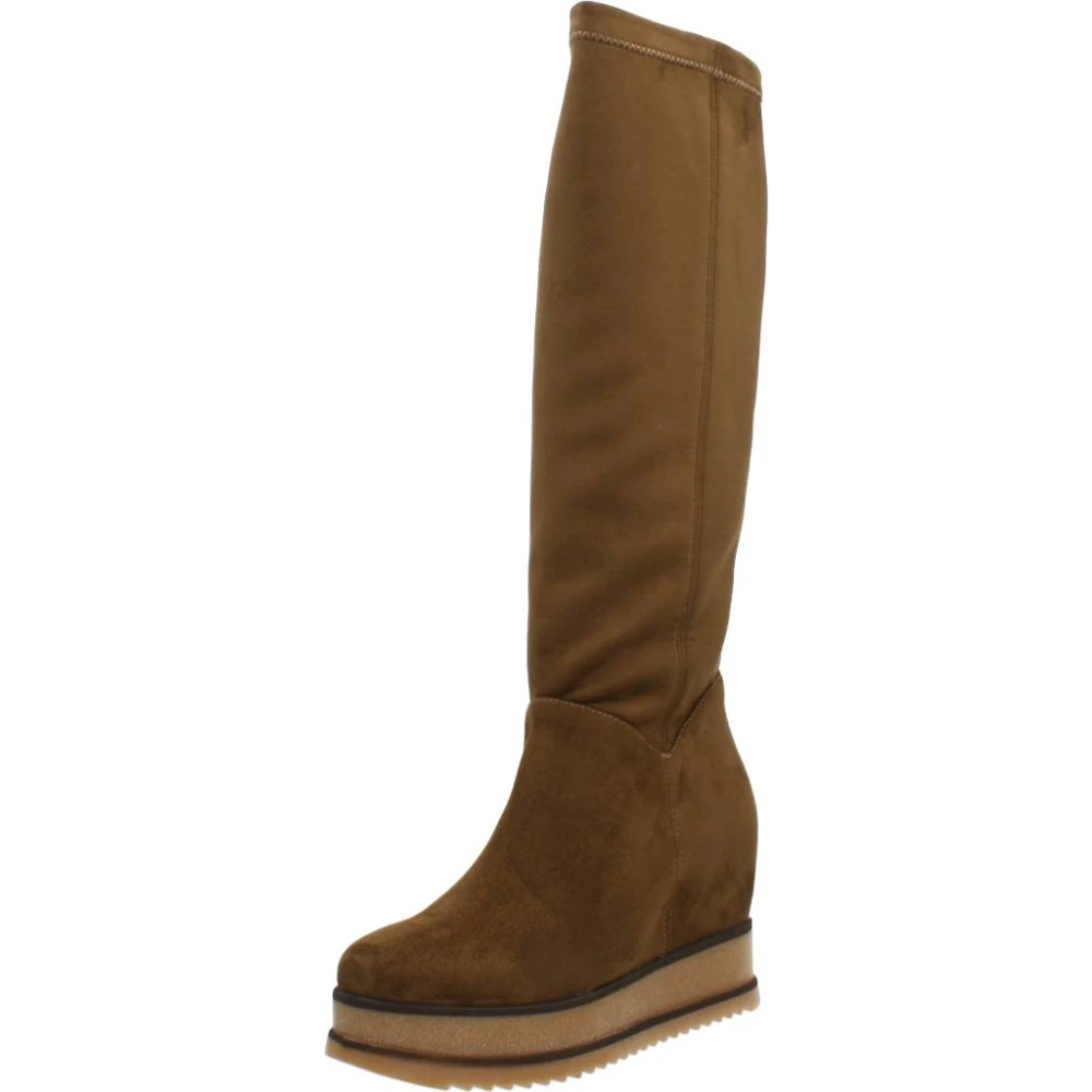 Weekend High Boots Brown Dames