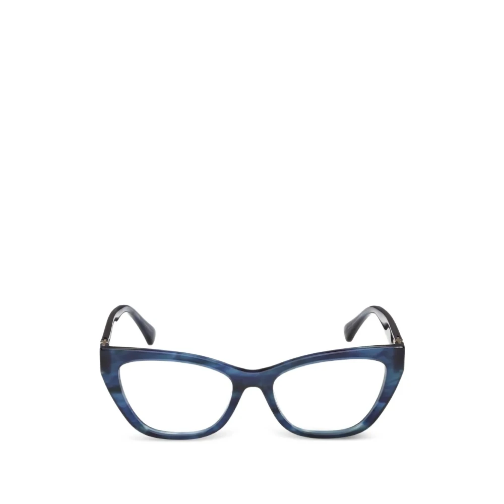 Max Mara Women's Blue Glasses, 53 Mm, Eyeglasses