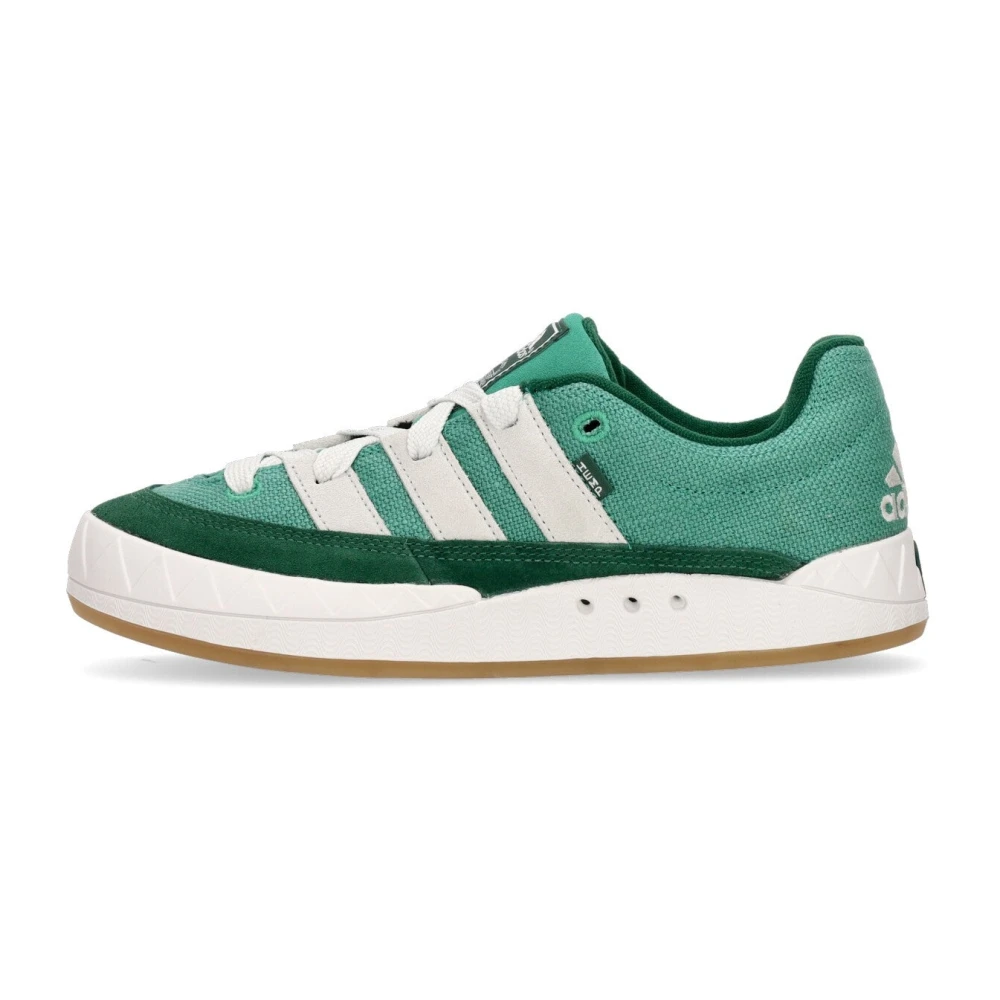 Adidas Men's Green Skateboarding, 12 Uk, Low Sneaker With Logo
