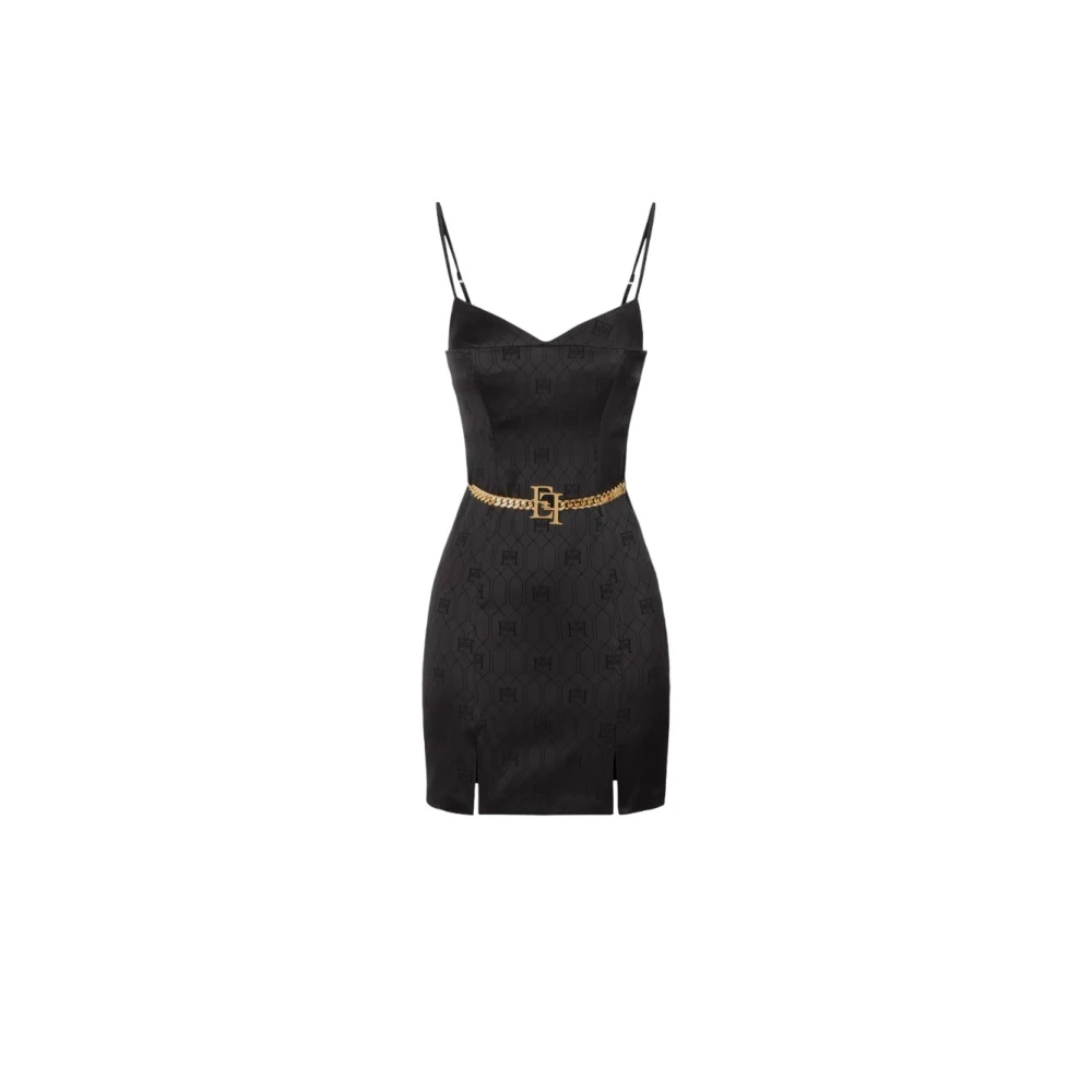 Elisabetta Franchi Mouwloze tops Black Dames