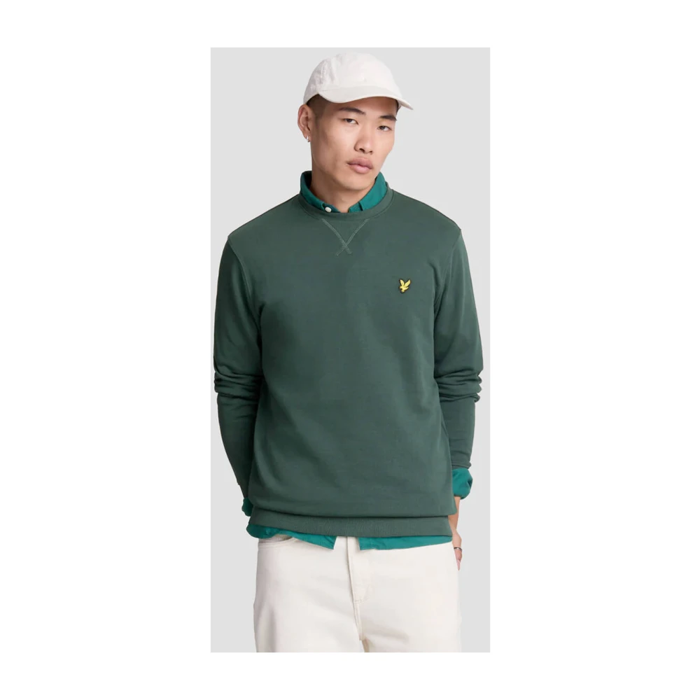 Lyle & Scott Stijlvolle Pullover Sweater Green Heren