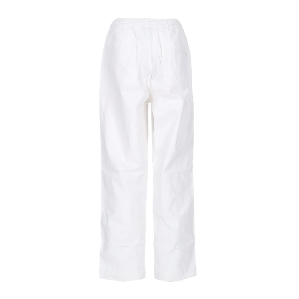 HUF Vrijetijdsskate Ripstop Broek met Buddy Grafisch White Heren