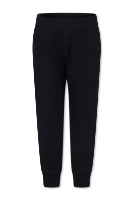 pantalon-bleu-sportif-en-coton-polaire