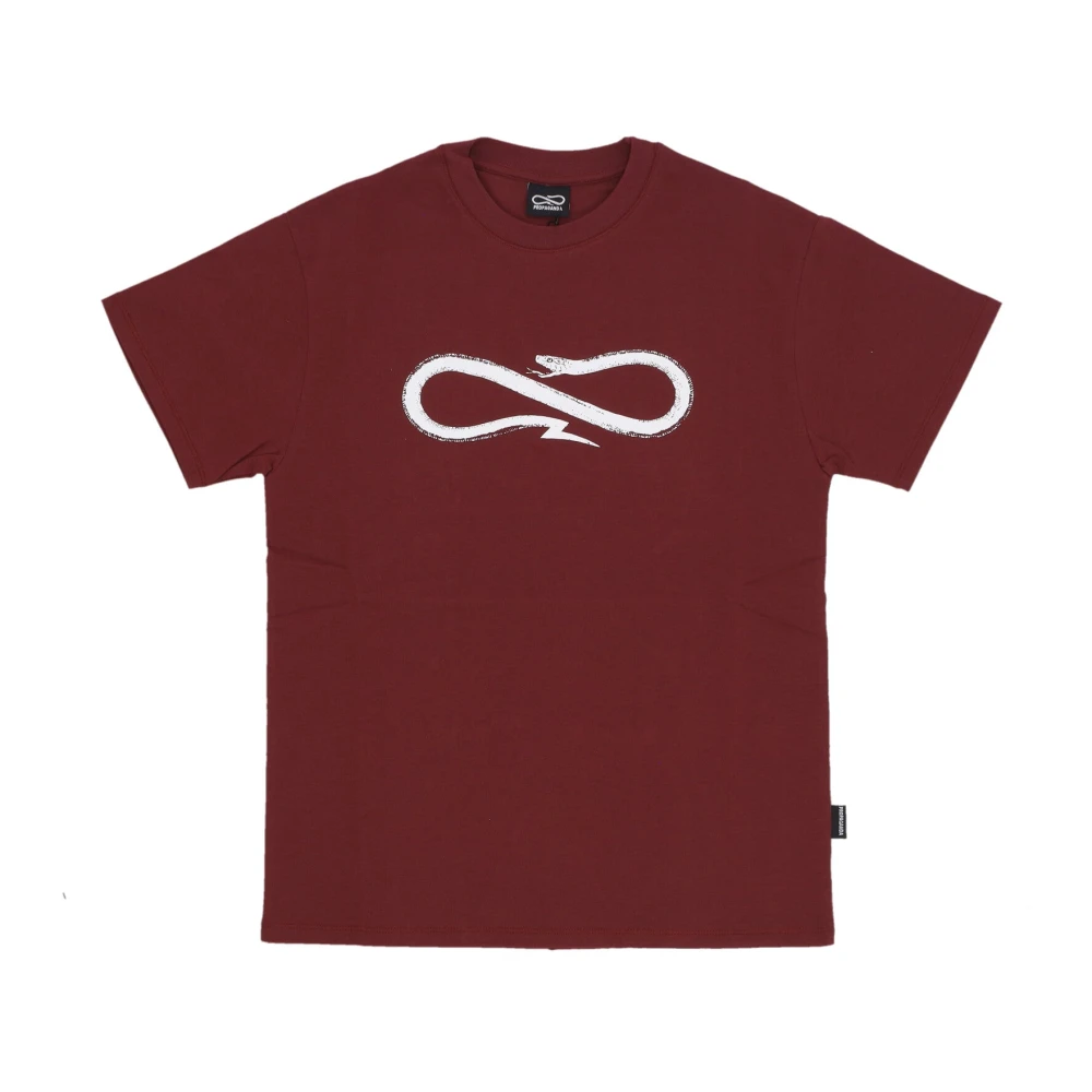 Propaganda Logo Tee Katoenen T-shirt Korte Mouw Red Heren