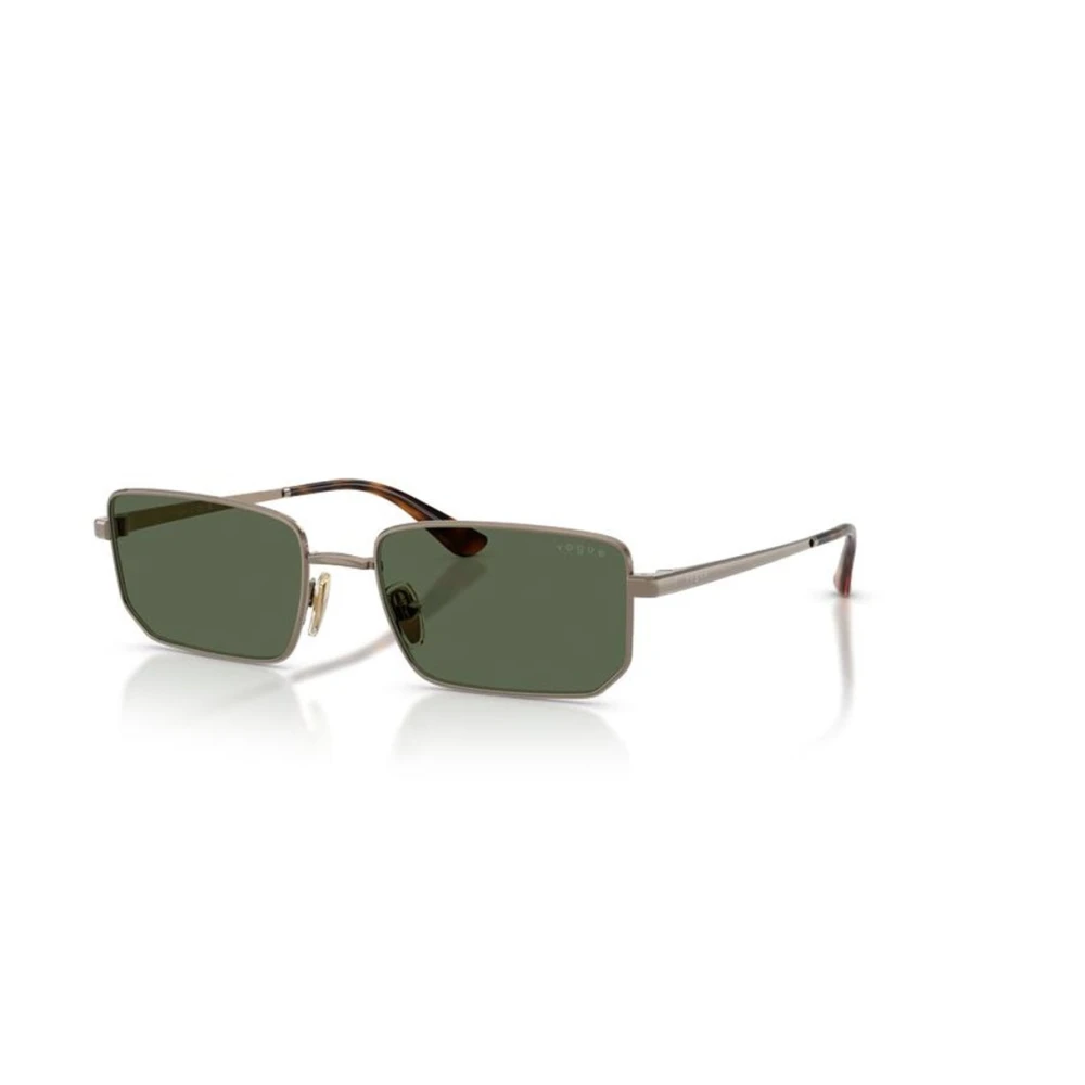 Vogue Eyewear Woman Sunglass VO4352S - Frame color: Light Brown, Lens color: Dark Green - Image 3
