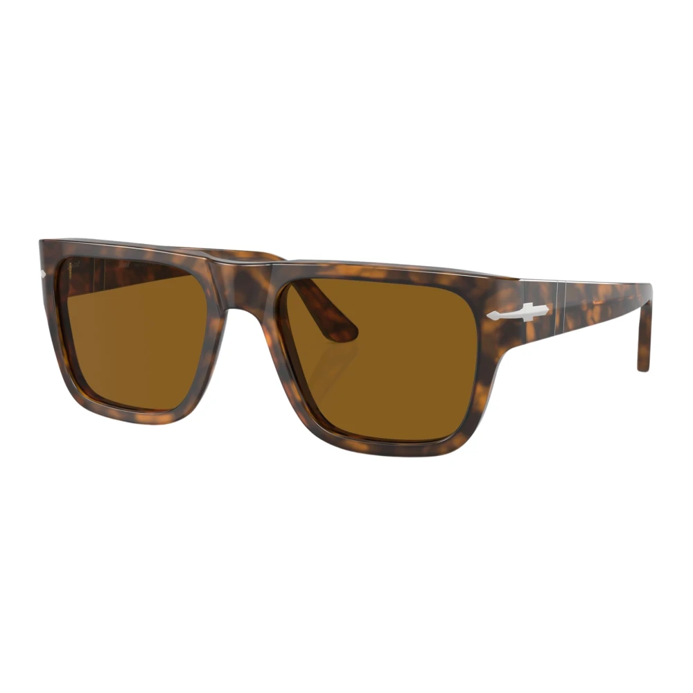 Persol Unisex Brown Havana Sunglasses - Sunglasses - 55 Mm - Accessories