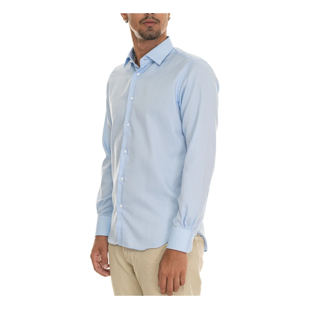 Càrrel Italiaanse Oxford Overhemd Blue Heren