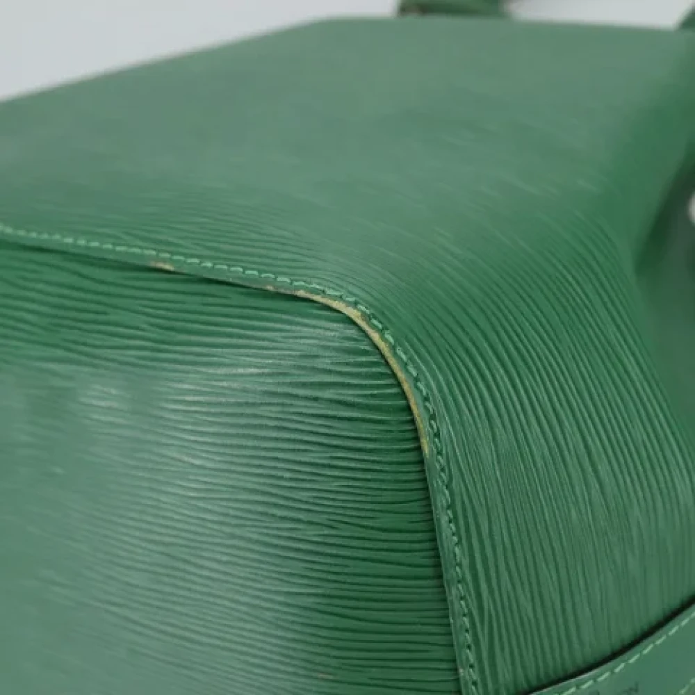 Louis Vuitton Vintage Pre-owned Leather louis-vuitton-bags Green Dames