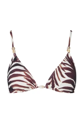 Sanja Beaded Triangle Bikini Top