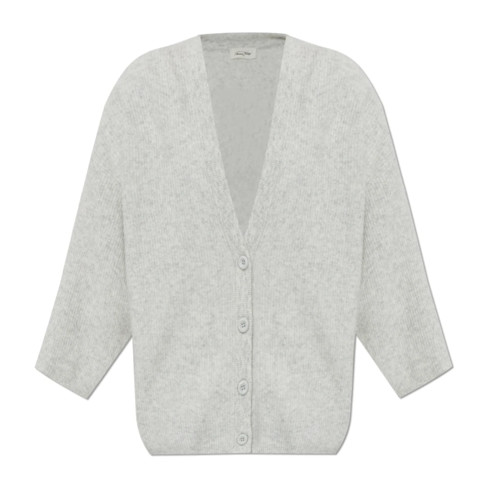 American Vintage Donna Grigio - Cardigan Dalla Vestibilità Ampia - Knitwear - M