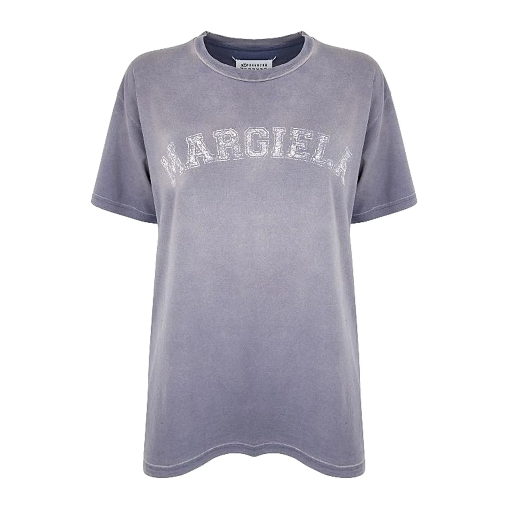 Maison Margiela Femme Violet Tops, Taille: 38 Fr T-Shirt