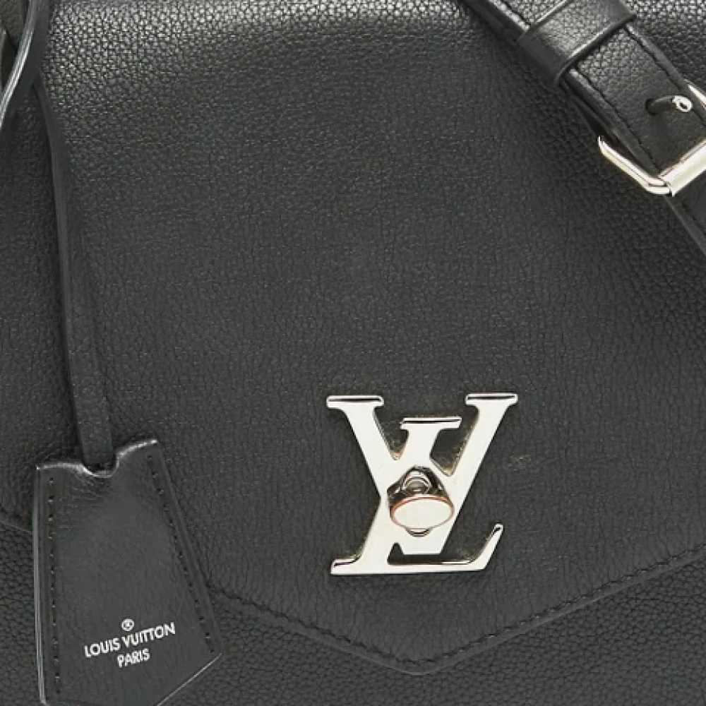 Louis Vuitton Vintage Pre-owned Leather pouches Black Dames