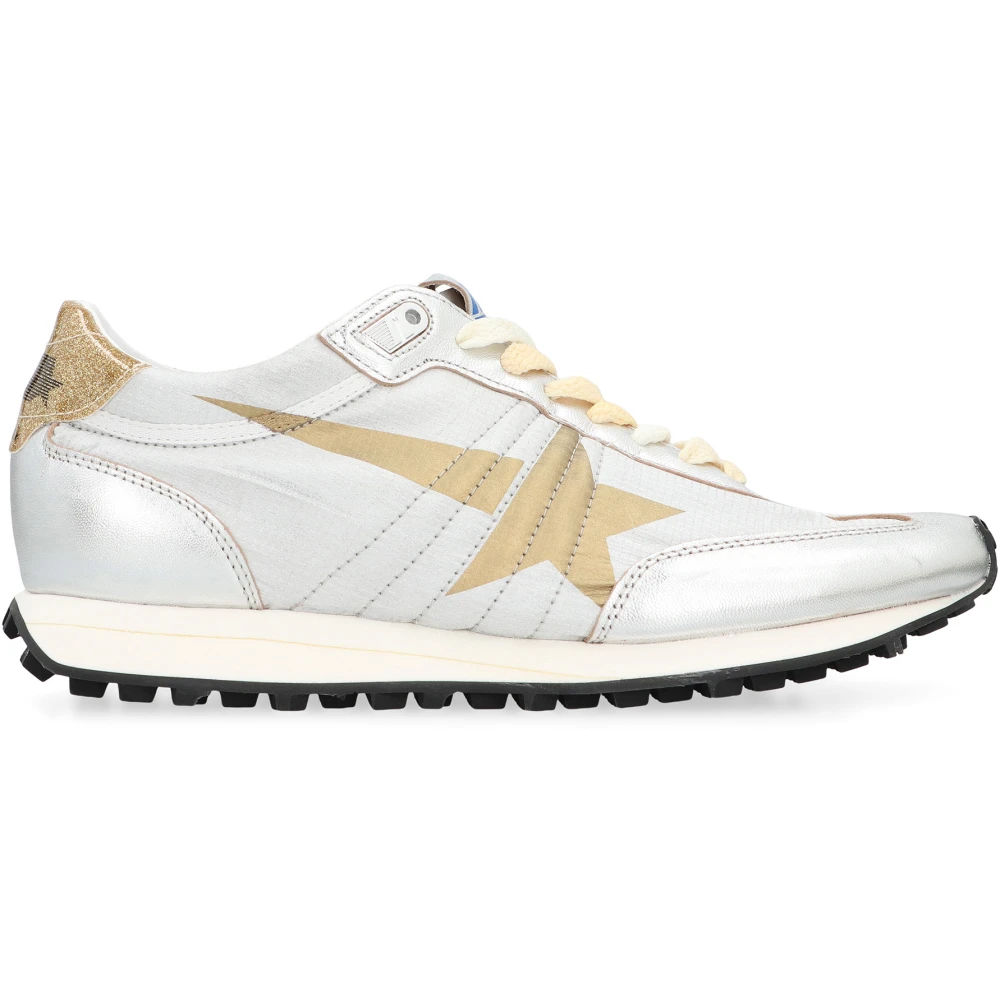 Golden Goose Women's Gray Sneakers, 6 Uk, Marathon Low-Top Trainers