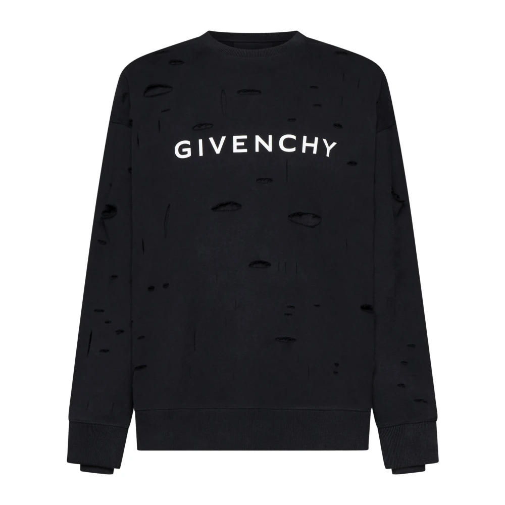Givenchy Stijlvolle Sweaters in Wit en Blauw Black Heren