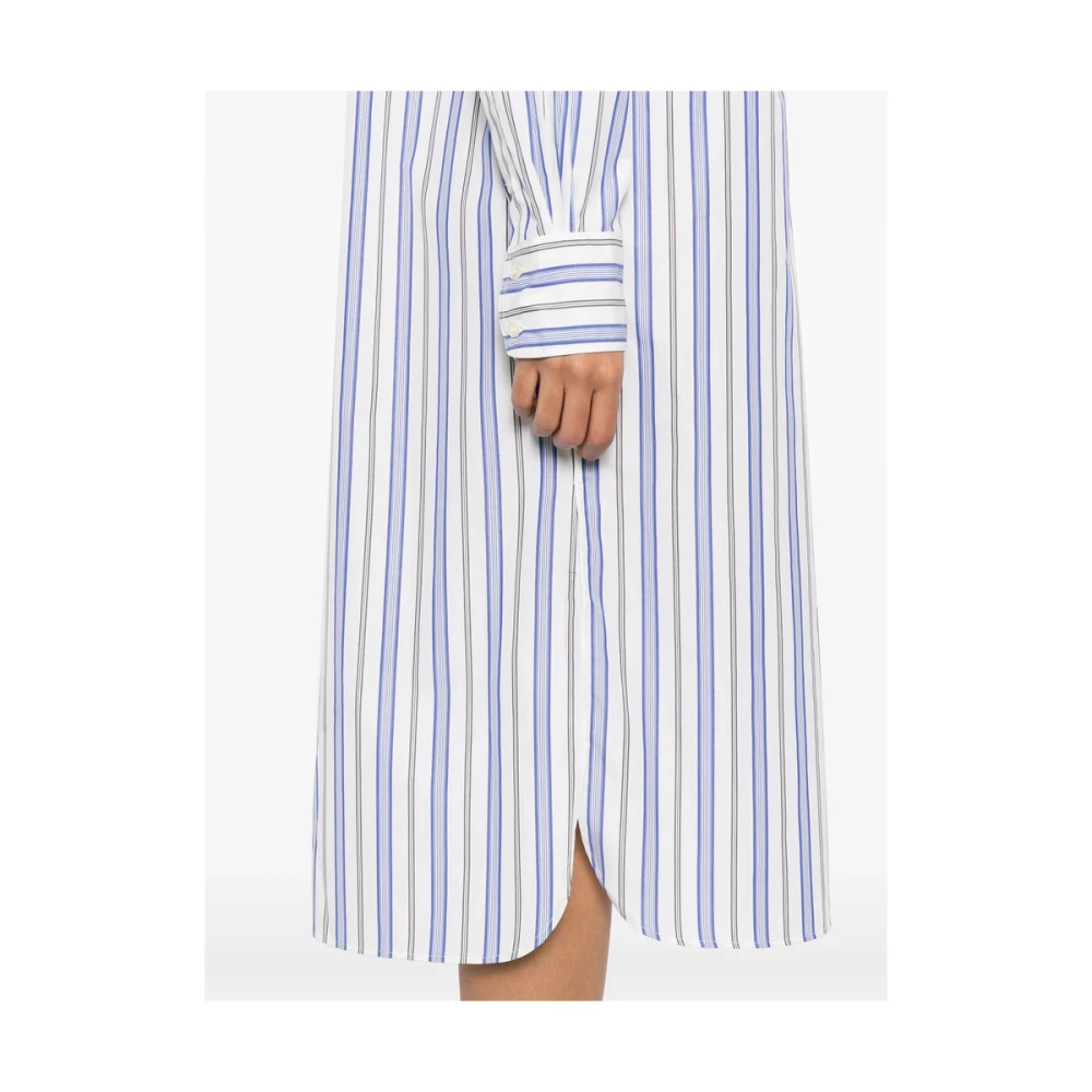 Soeur Gestreepte Jurk met Knopen en Splitten Multicolor Dames