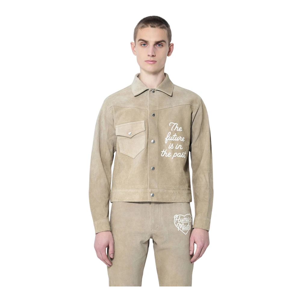 Jackets > Leather Jackets - - Human Made - Modalova