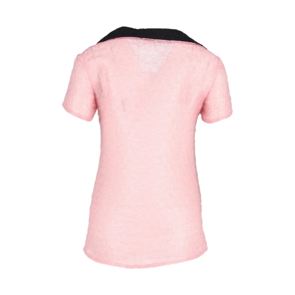 Miu Pre-owned Polyester tops Pink Dames