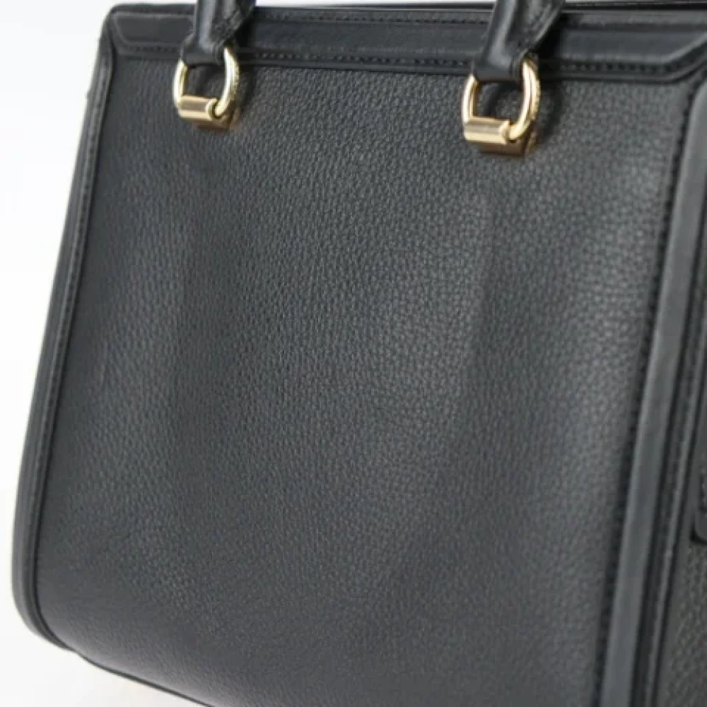 Coach Pre-owned Leather handbags Black Dames