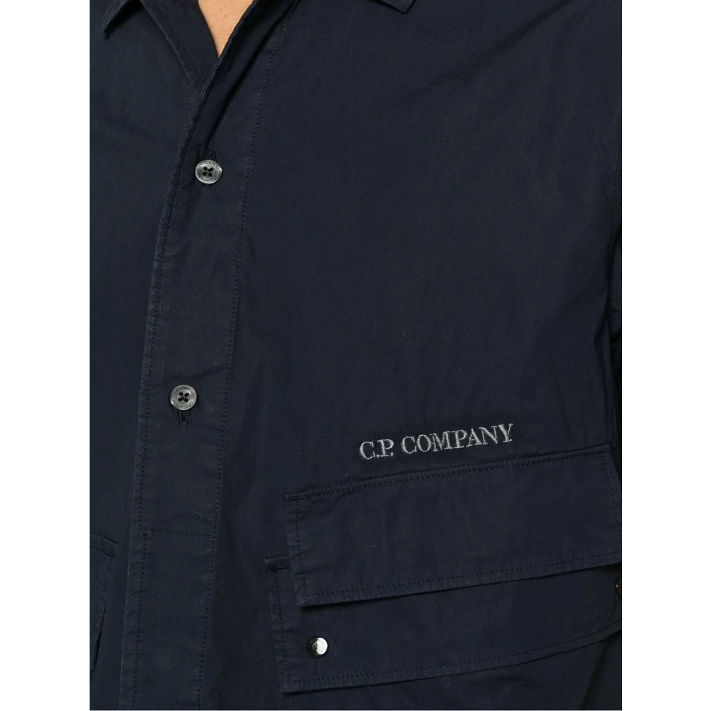 C.P. Company Blouses & Shirts Blue Heren